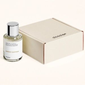 Dossier Ambery Saffron Perfume - Elegant White